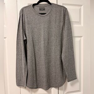 Goodlife Men's Heather Gray Long Sleeve Tee